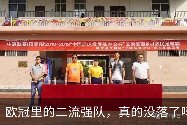 欧冠里的"二流强队"，真的没落了吗？我扒了三年数据，发现事情没那么简单